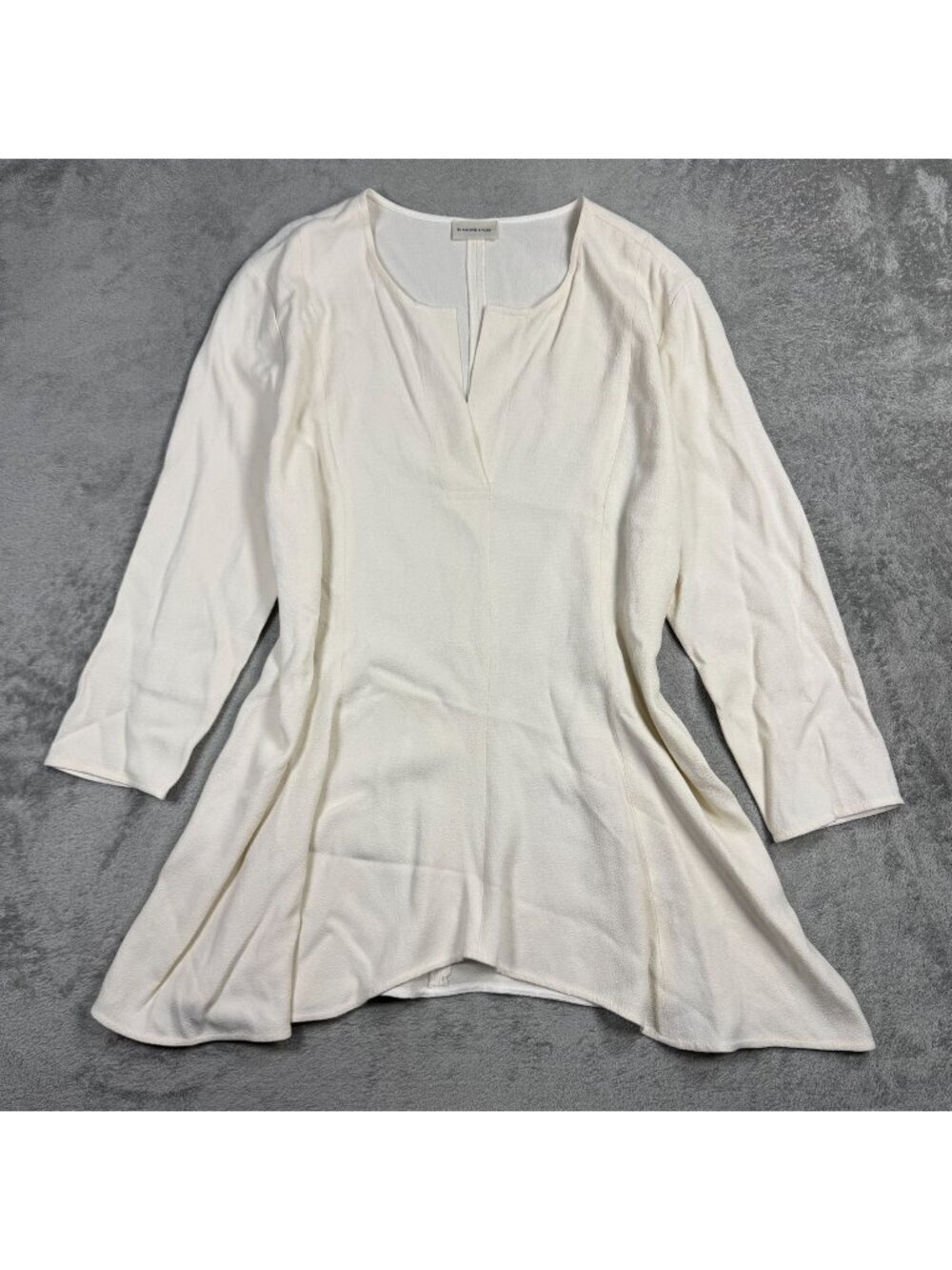 By Malene Birger Ivory Blouse Womens 40 Old Money Designer Luxury Minimalist